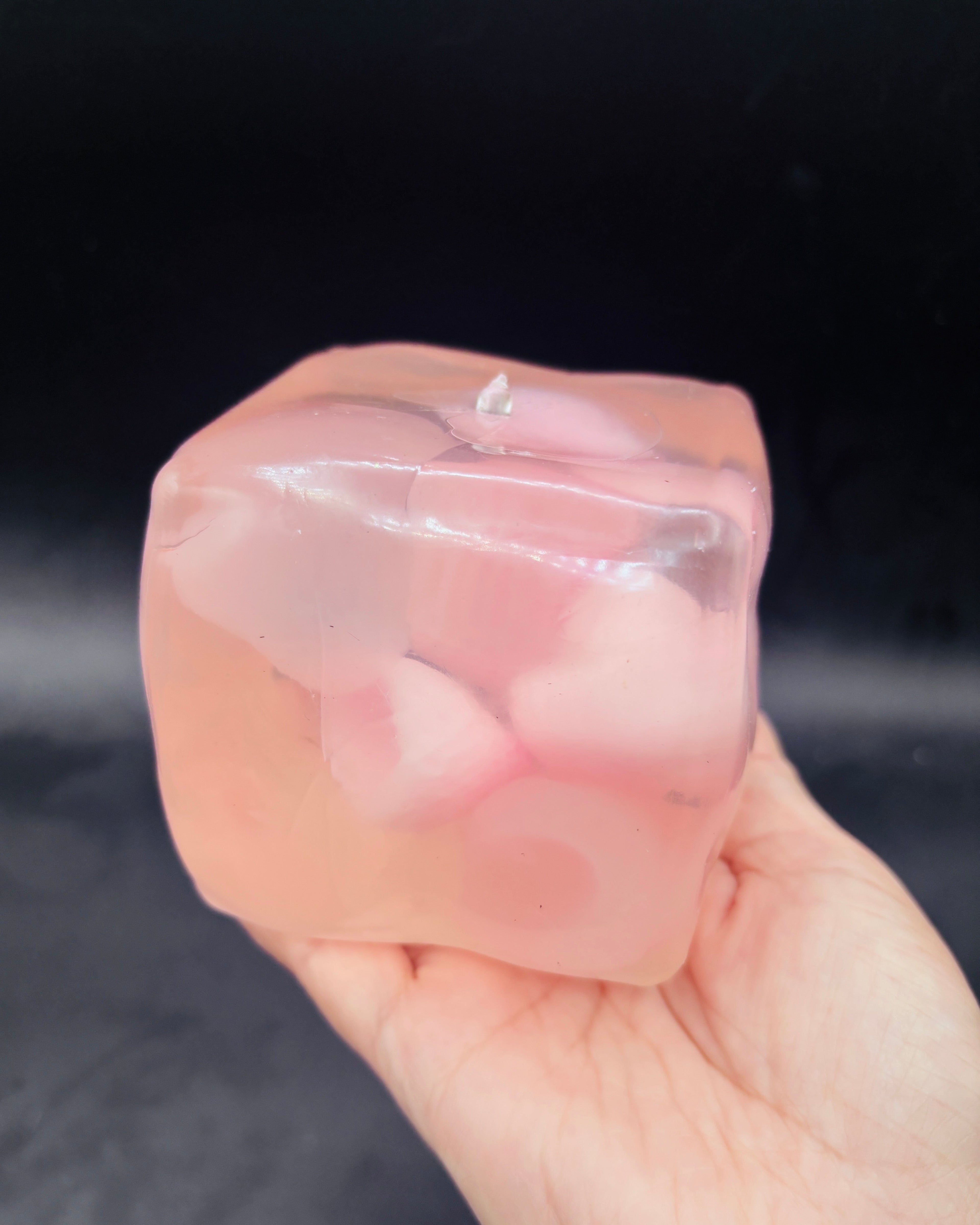 Jumbo fruit jelly cube stressball