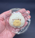 Cute mini keychain animal soft taba squishy