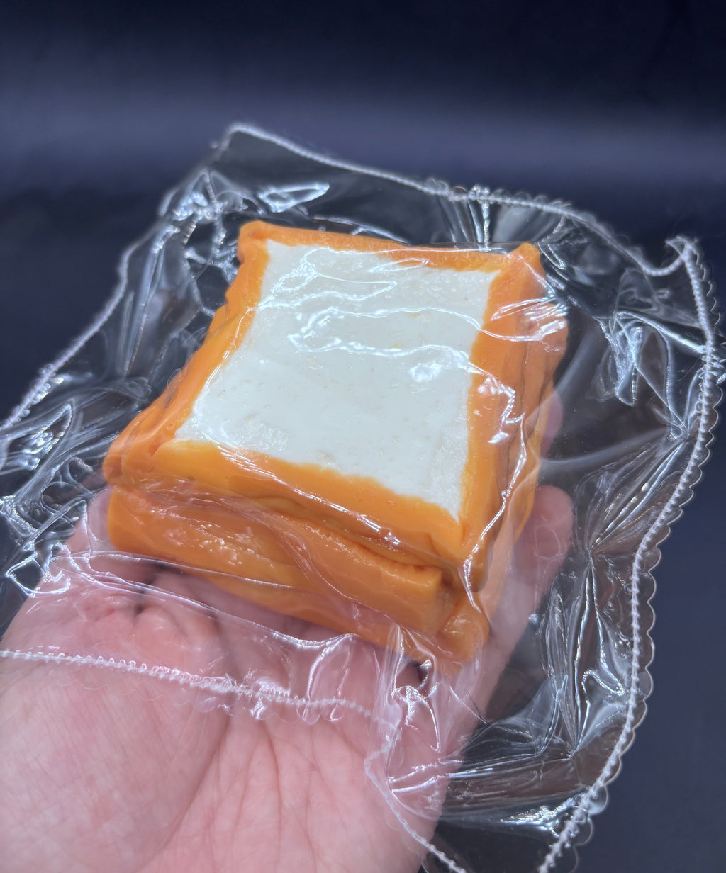 Super soft water x cream Stacked toast taba squishy