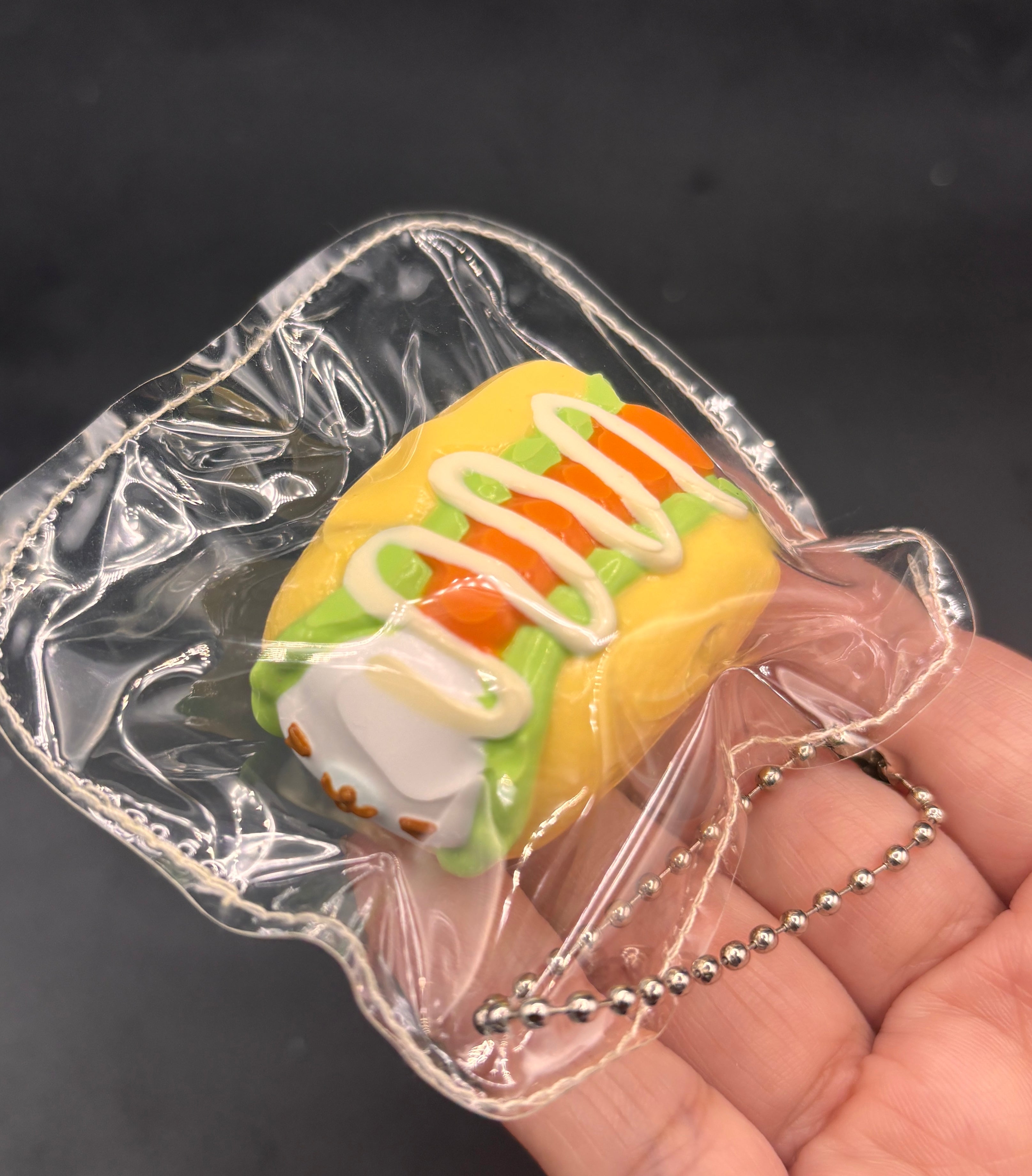 Cute small keychain sumikko Gurashi taba wack a mole taba squishy