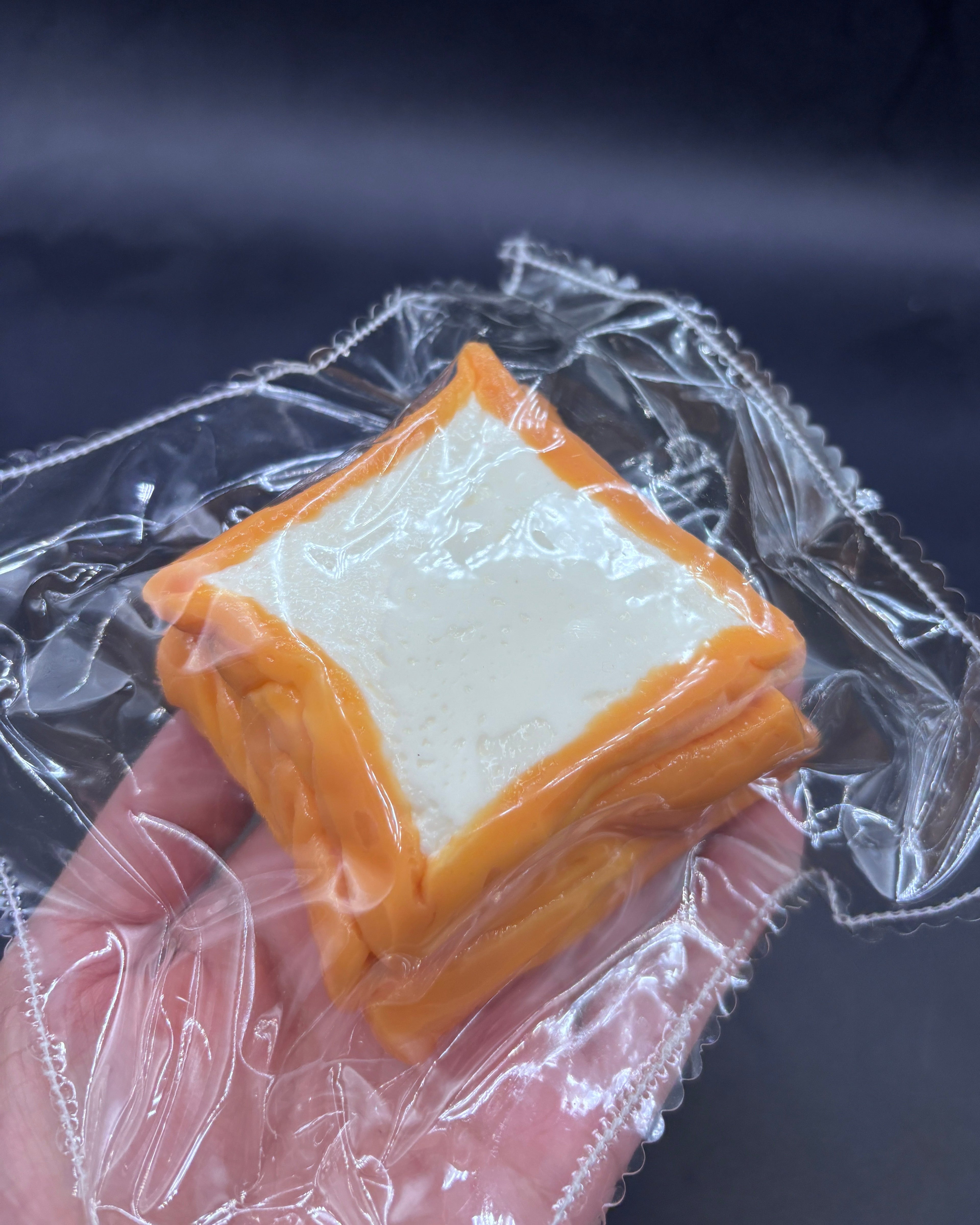Super soft water x cream Stacked toast taba squishy