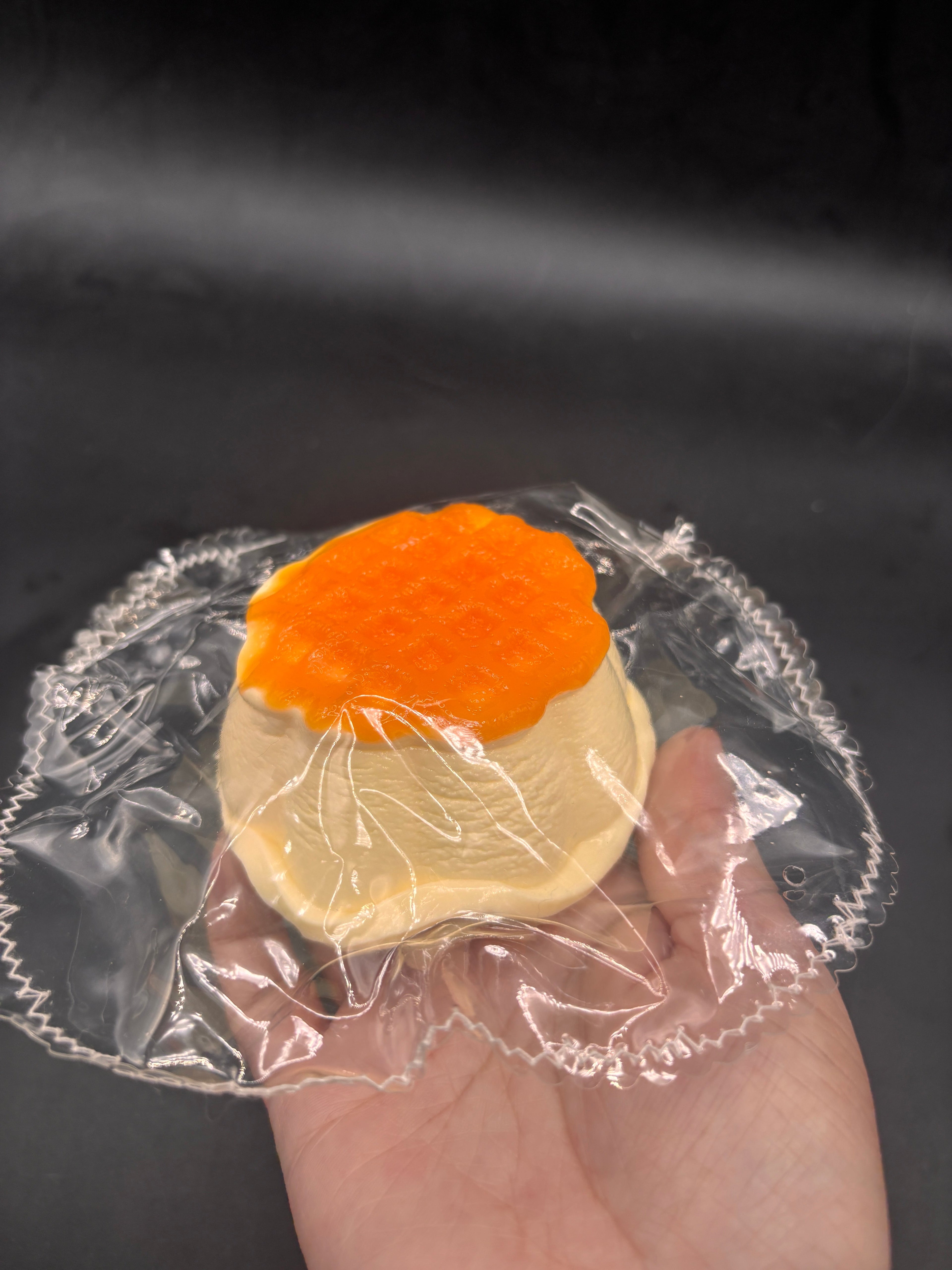Super soft water x cream waffle pudding taba squishy