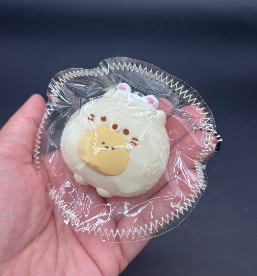 Cute mini keychain animal soft taba squishy