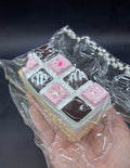 Frozen butter Large strawberry-choco chocolate bar cake   taba squishy