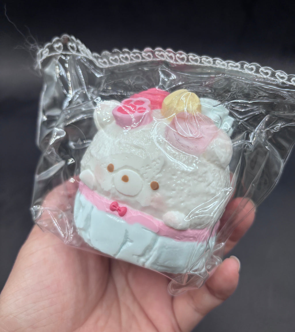 Frozen butter Large polar bear cupcake cute taba squishy