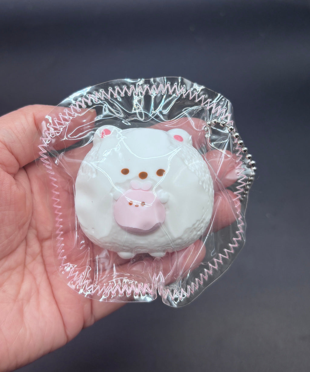 Cute mini keychain animal soft taba squishy